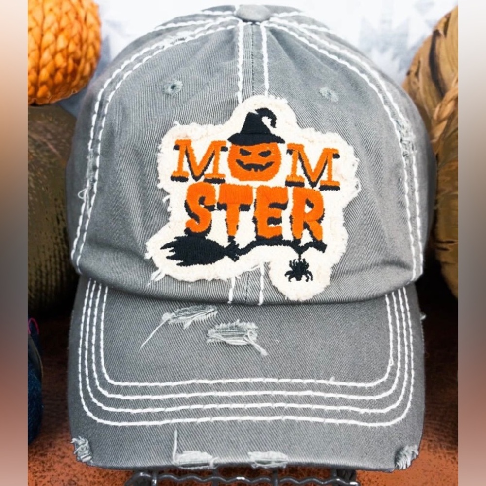 Momster Distressed Hat
